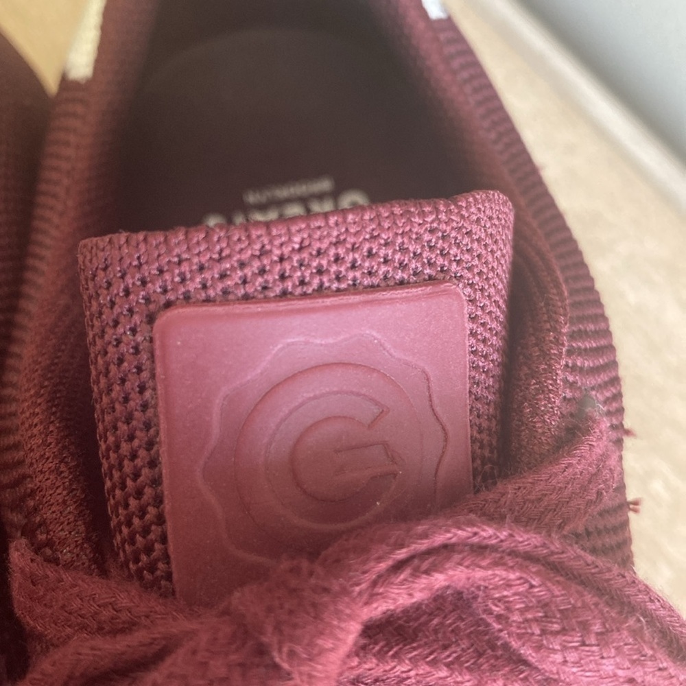 Greats Brooklyn Men’s Burgundy sneakers size 7 - Picture 5 of 11